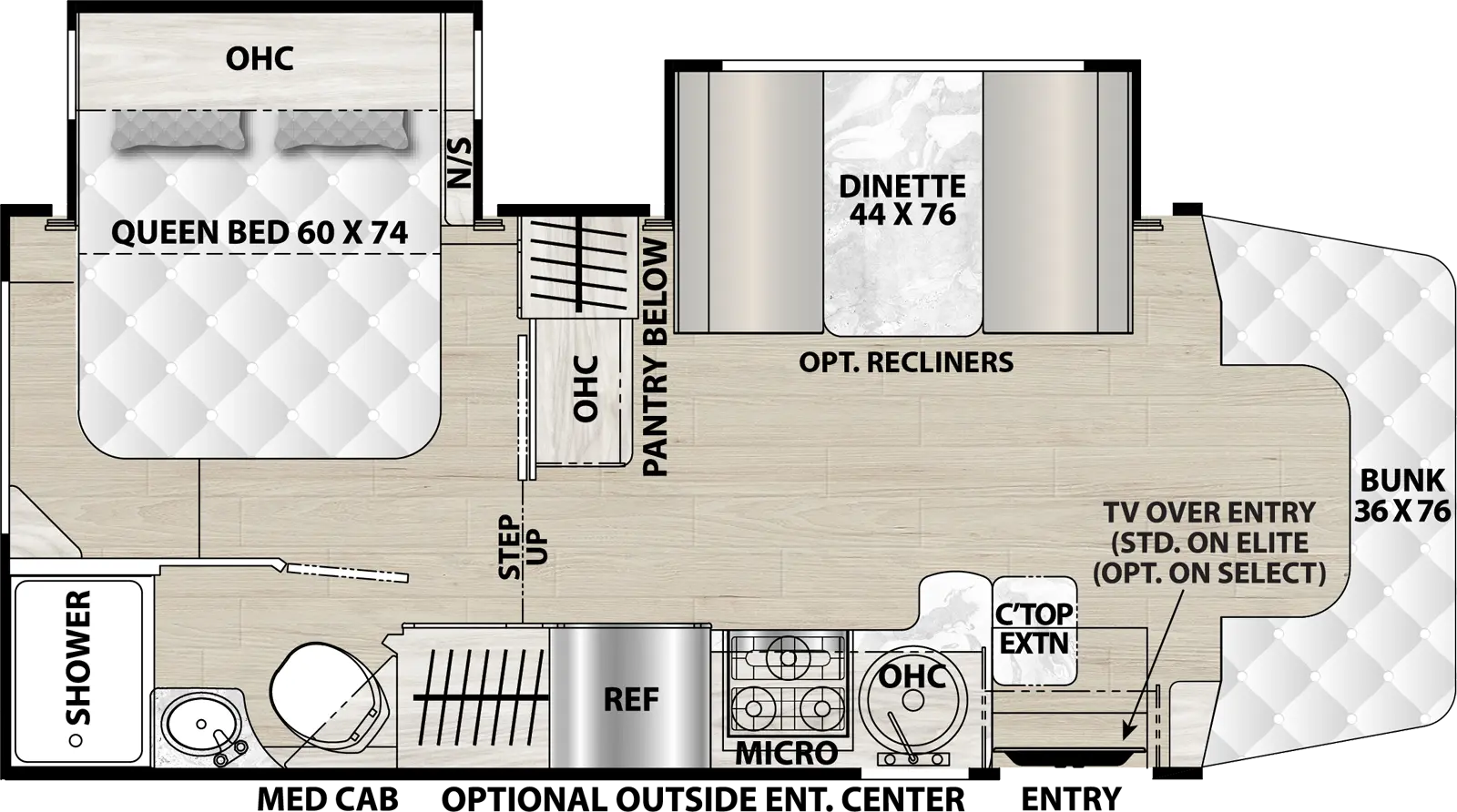 Prism 24DS Floorplan